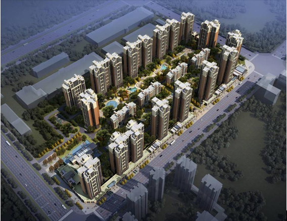 長(cháng)虹橡樹(shù)郡一期B、C標段總包工程